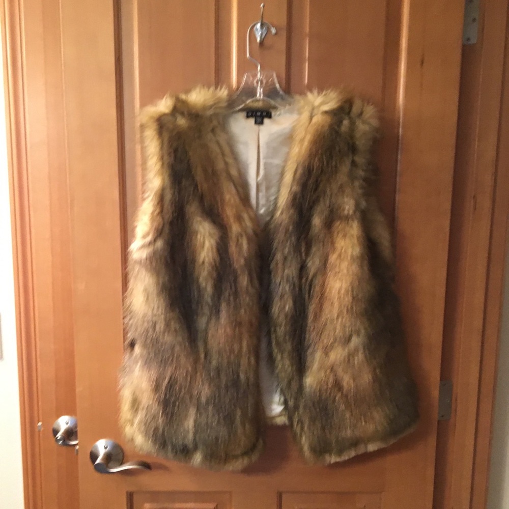 Snuggly faux fur vest